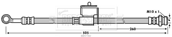 BORG & BECK Jarruletku BBH7760